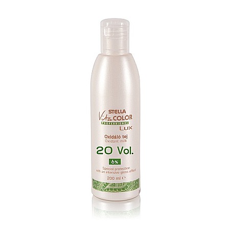 Vopsea de par - Vitacolor Lux Stella - Lapte oxidant 6% cu parfum de migdale 200 ml