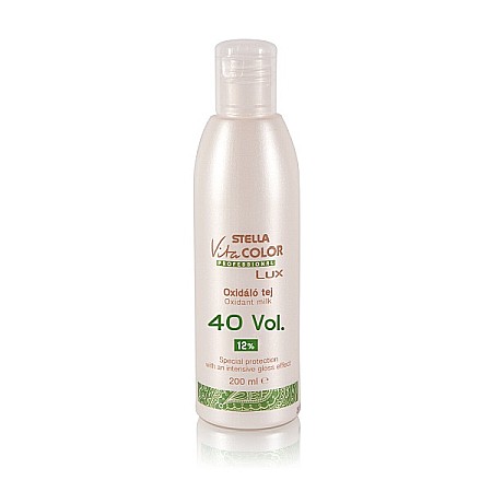 Vopsea de par - Vitacolor Lux Stella - Lapte oxidant 12% cu parfum de migdale 200 ml