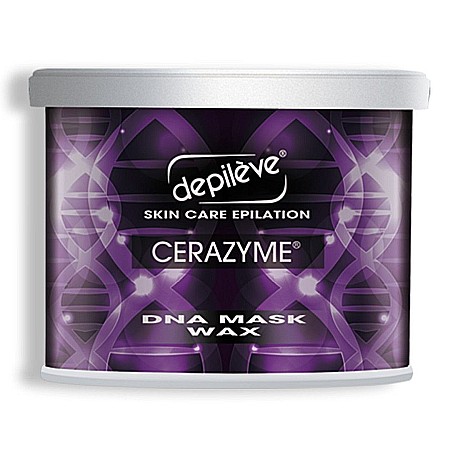 Depileve Ceara cu rasina de pin efect de rejunerare fara banda, de unica folosinta Cerazyme DNA Mask Wax 400gr