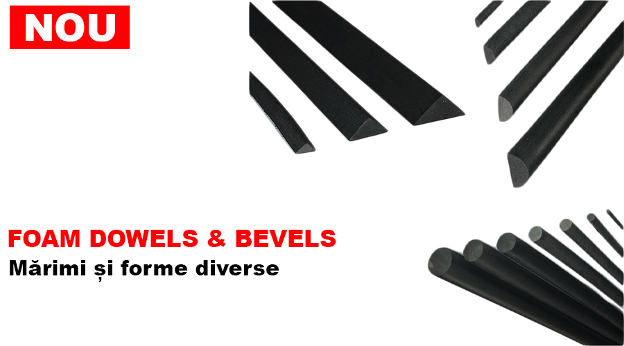 Foam dowels & bevels