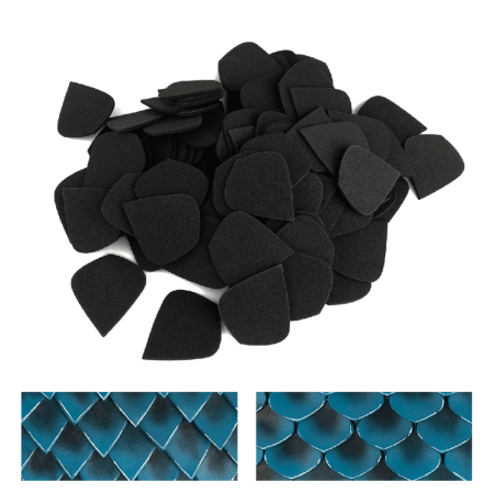 Foams - EVA Foam Scales – Style 3