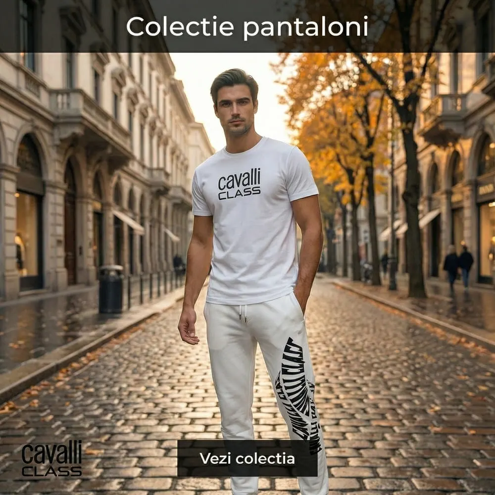 Pantaloni barbati Cavalli Class