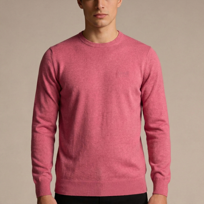 Pulover barbati Cavalli Class roz model CA-33476 [2]