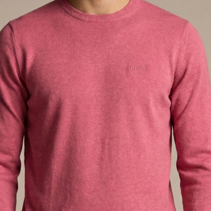 Pulover barbati Cavalli Class roz model CA-33476 [3]