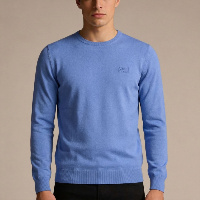 Pulover barbati Cavalli Class albastru model CA-33480 [2]