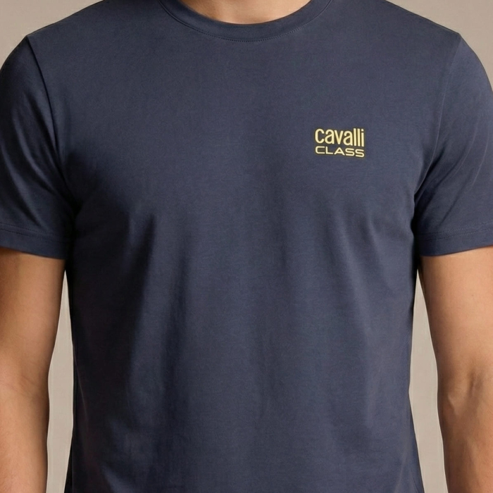 Tricou barbati Cavalli Class albastru model CA-23754 [3]