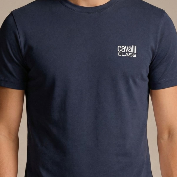 Tricou barbati Cavalli Class albastru model CA-26553 [3]