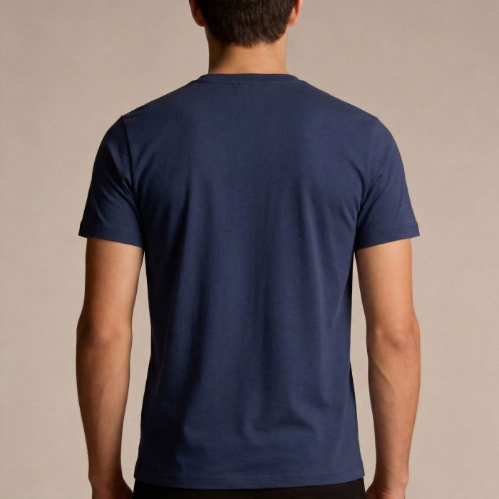 Tricou barbati Cavalli Class albastru model CA-36685 [4]