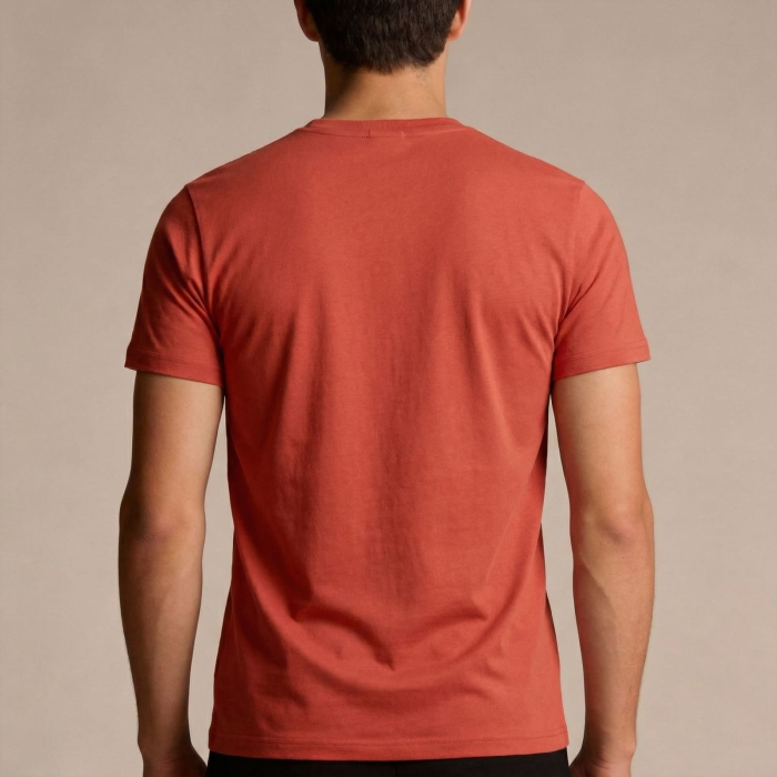 Tricou barbati Cavalli Class rosu model CA-36715 [4]