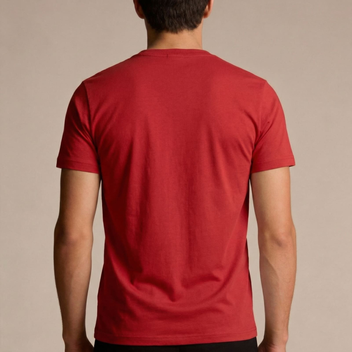 Tricou barbati Cavalli Class rosu model CA-36904 [4]