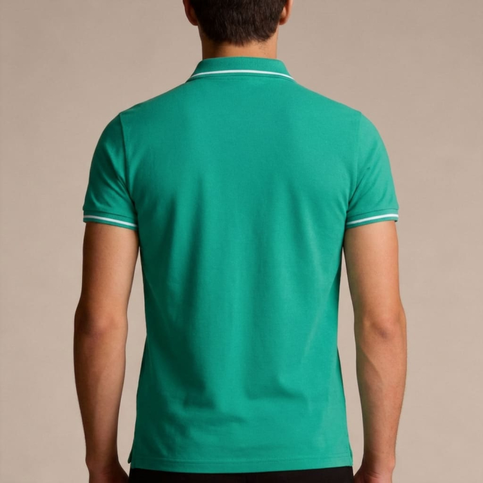 Tricou polo barbati Cavalli Class verde model CA-36634 [4]