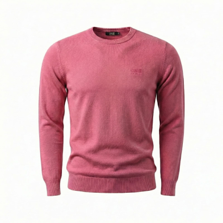 Pulovere - Pulover barbati Cavalli Class roz model CA-33476