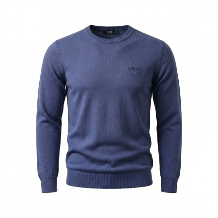 Pulovere - Pulover barbati Cavalli Class albastru model CA-33477