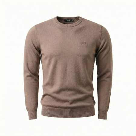 Pulovere - Pulover barbati Cavalli Class maro model CA-33478