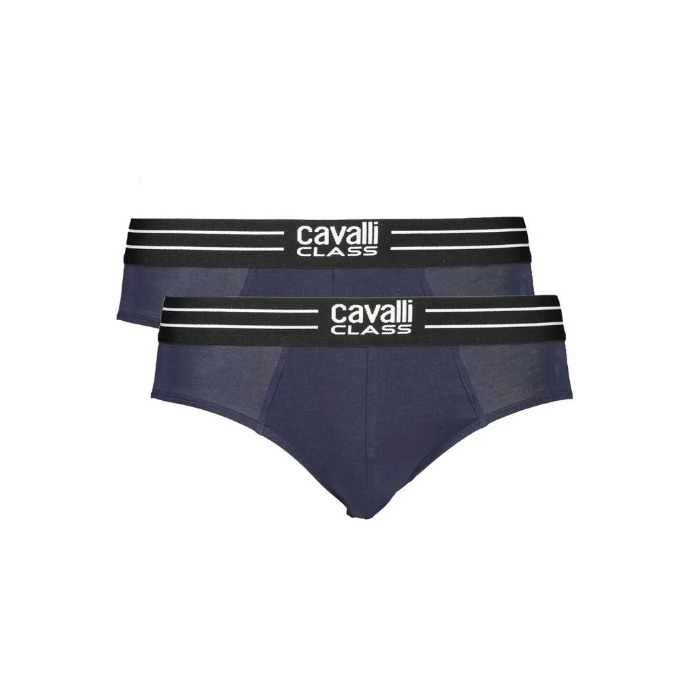 Lenjerie intima - Slip barbati Cavalli Class albastru model CA-32713