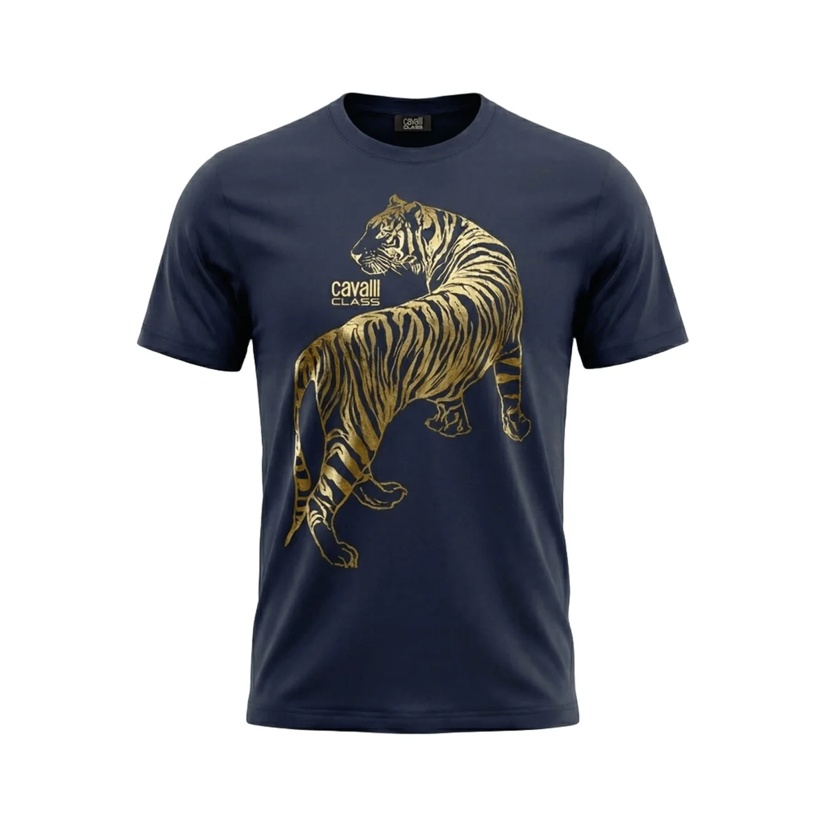 Tricouri - Tricou barbati Cavalli Class albastru model CA-28486