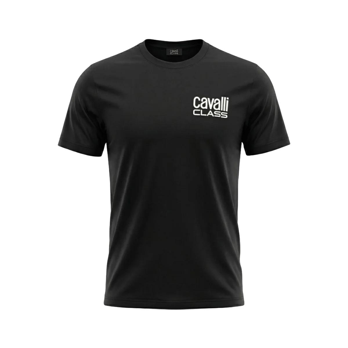 Tricouri - Tricou barbati Cavalli Class negru model CA-28596