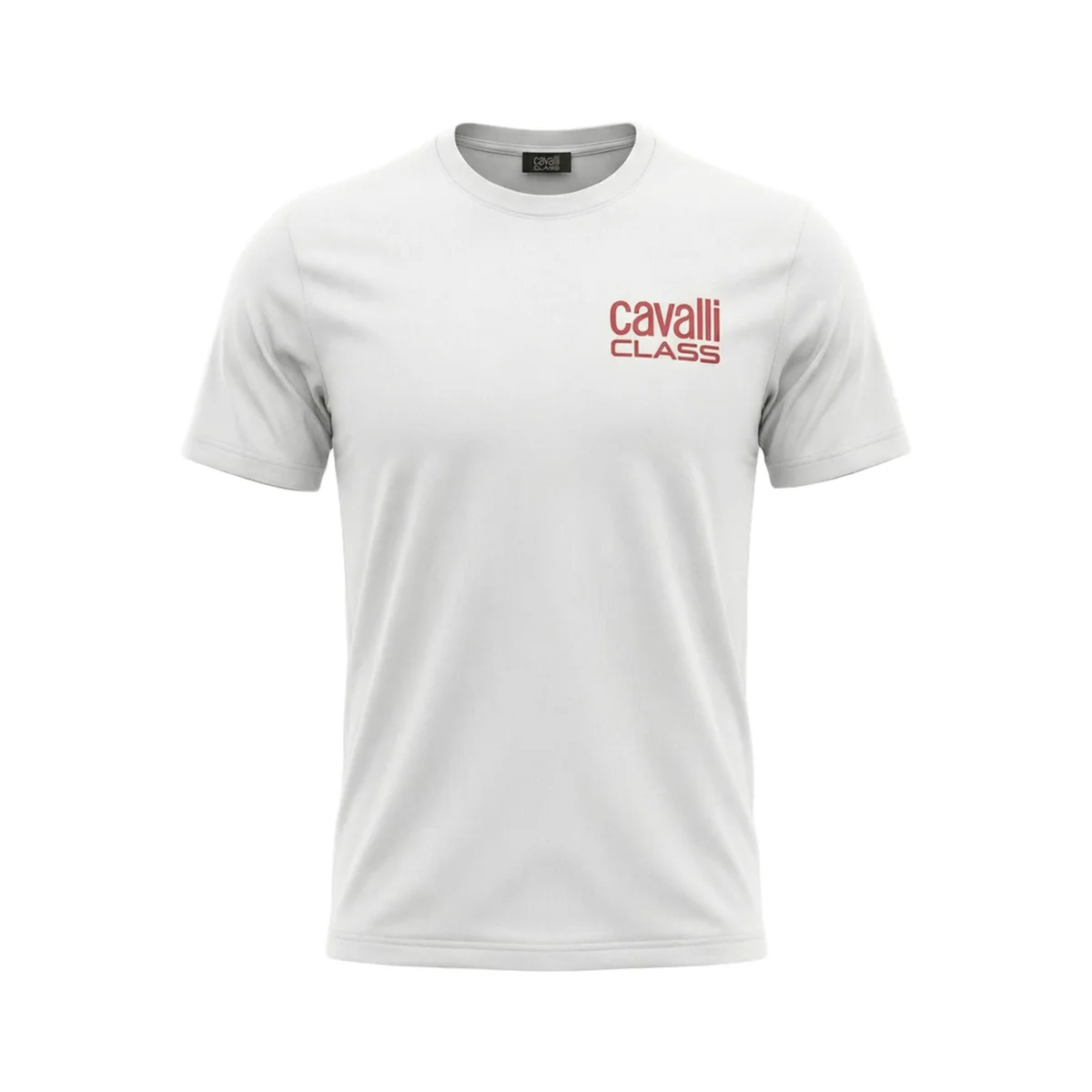 Tricouri - Tricou barbati Cavalli Class alb model CA-28602