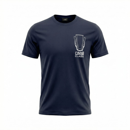 Tricouri - Tricou barbati Cavalli Class albastru model CA-28622