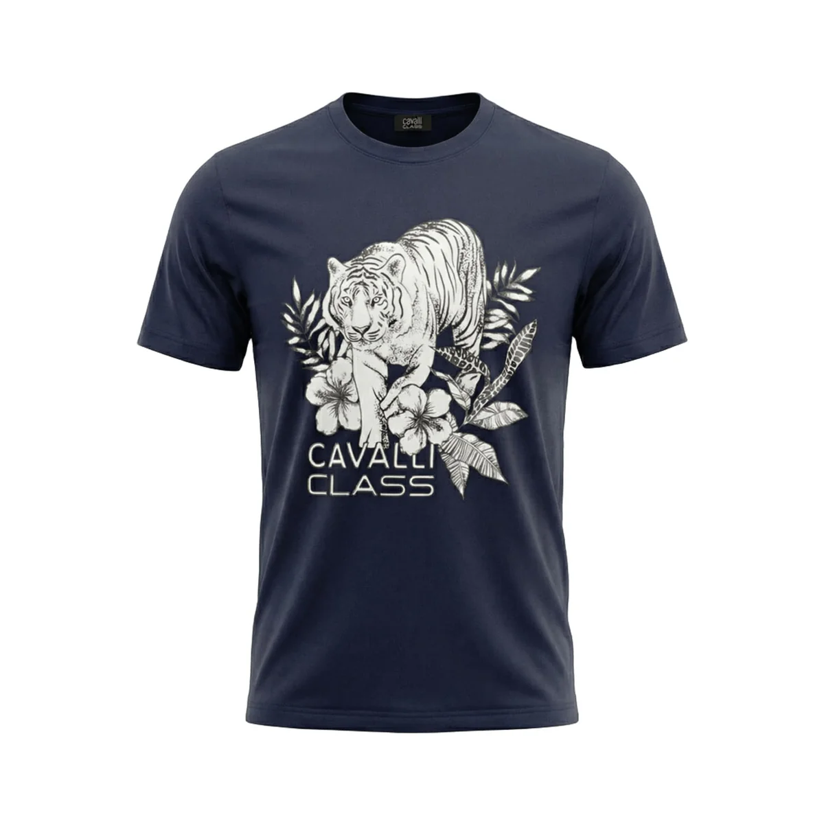 Tricouri - Tricou barbati Cavalli Class albastru model CA-36648