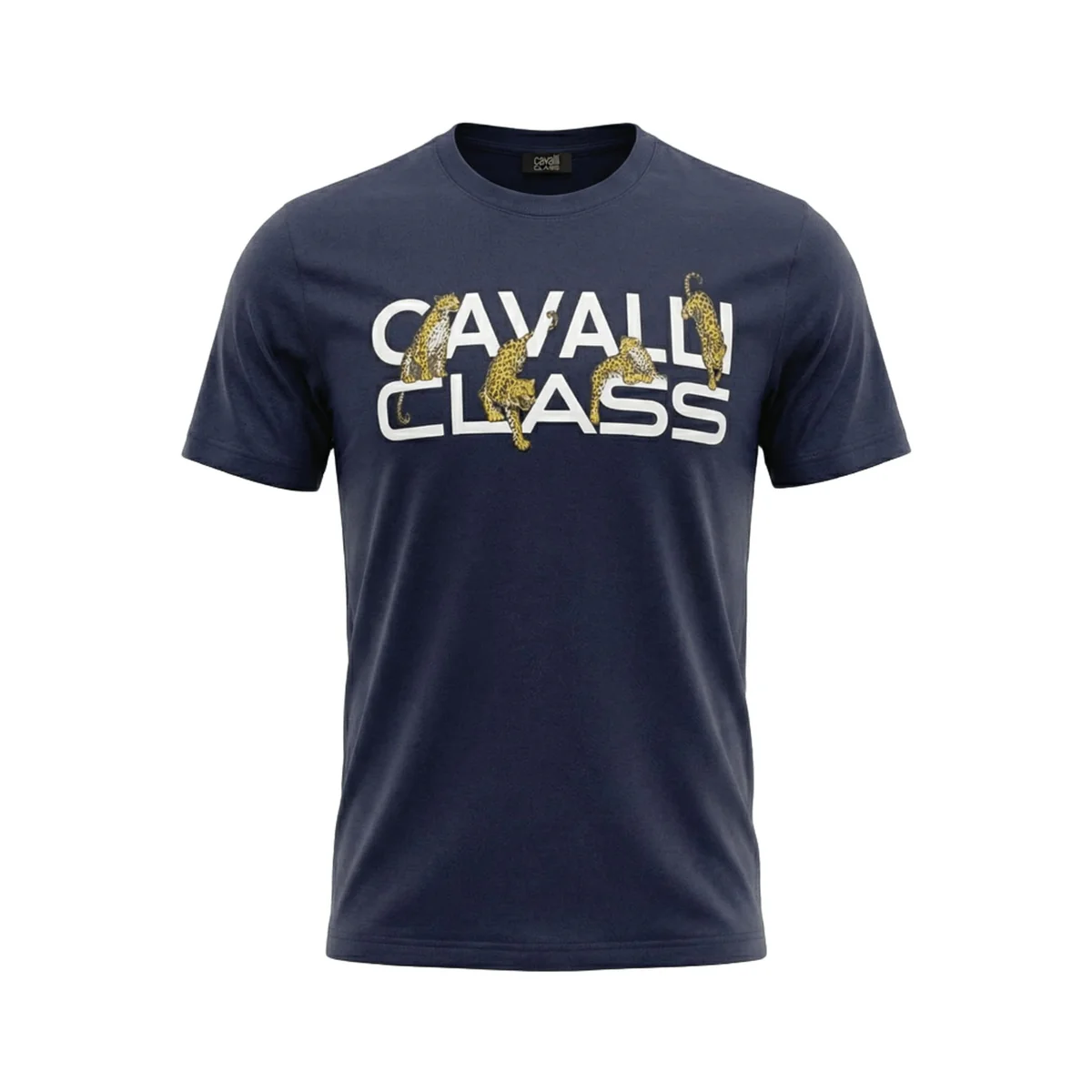 Tricouri - Tricou barbati Cavalli Class albastru model CA-36653