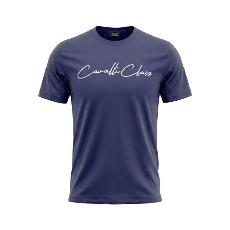 Tricouri - Tricou barbati Cavalli Class albastru model CA-36698