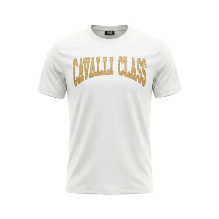 Best Sellers - Tricou barbati Cavalli Class alb model CA-36701