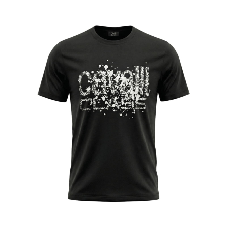 Tricouri - Tricou barbati Cavalli Class negru model CA-36709