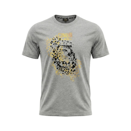 Tricouri - Tricou barbati Cavalli Class gri model CA-37934