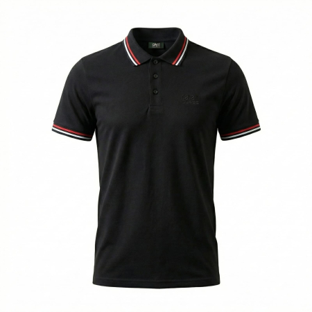 Tricouri polo - Tricou polo barbati Cavalli Class negru model CA-30276