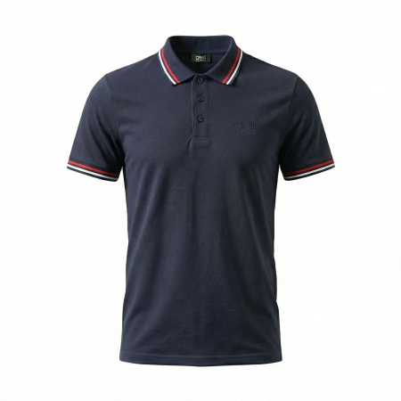 Tricouri polo - Tricou polo barbati Cavalli Class albastru model CA-30281