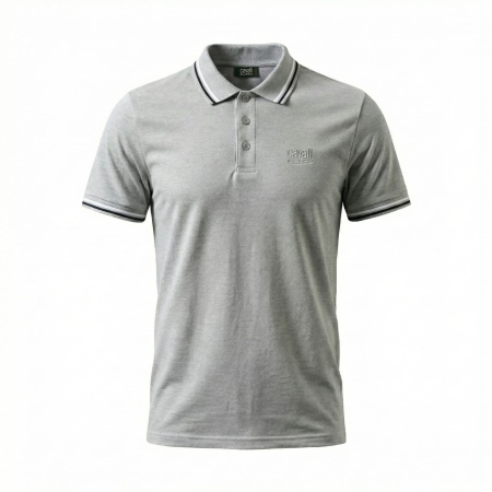 Tricouri polo - Tricou polo barbati Cavalli Class gri model CA-37832