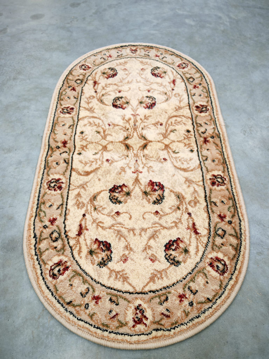 Covor Clasic, Lotos 523, Bej, Oval, Diverse Dimensiuni, 1800 gr/mp [6]