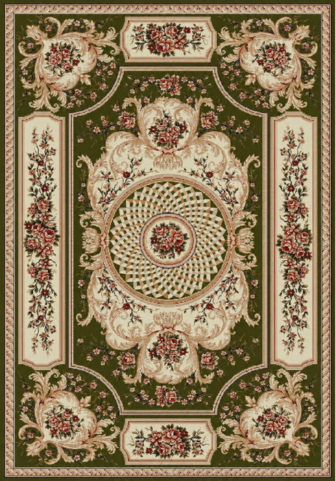 Covor Clasic, Lotos 531/330, Verde, Diverse Dimensiuni [2]