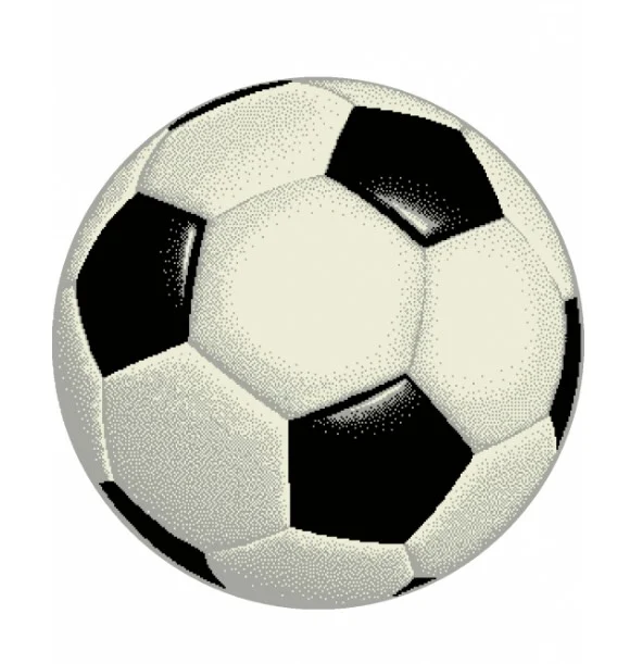 Covor Kolibri, Model Minge Fotbal 11198/190,Dimensiune 67x67 cm, 2300 gr/mp,Bicolor [3]
