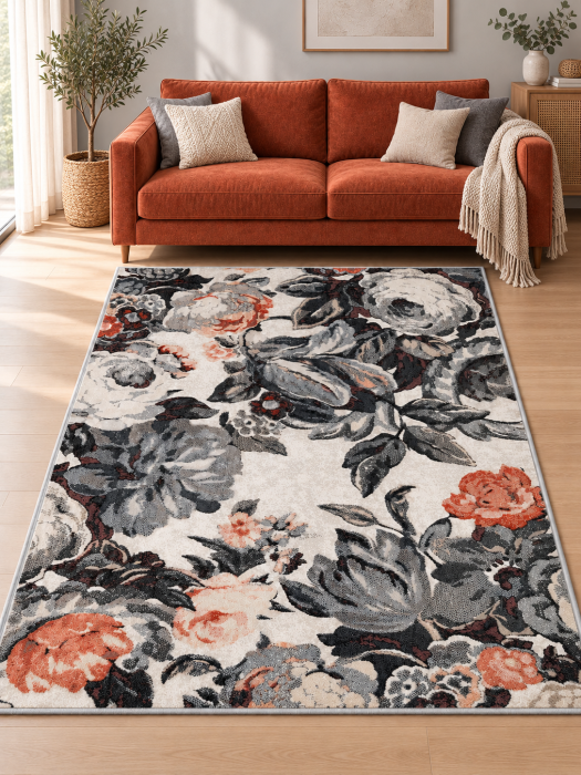 Covor Modern, Anny 33011, Model Floral, Diverse Dimensiuni [2]