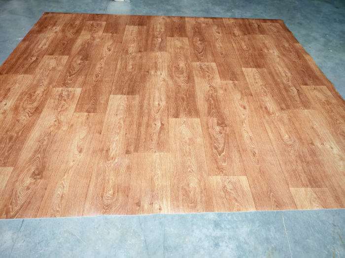 Linoleum PVC, Country Light Confort, Maro Deschis, Latime 2.5 m, Imitatie Parchet, Suport Pâslă [5]