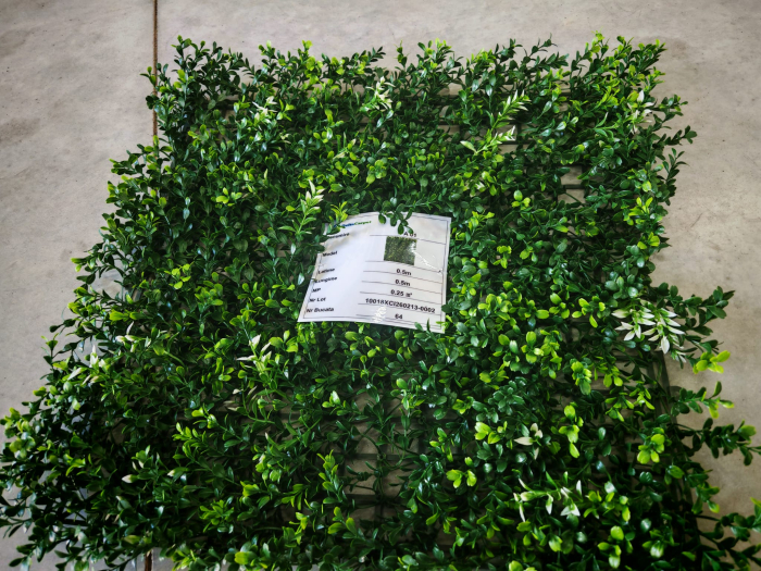 Panou Decorativ Verde Artificial A019 , 50x50 cm [3]