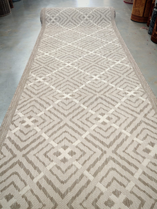 Traversa Antiderapanta Flex, 19655/111, Crem, Latime 67 cm, Diverse Lungimi [4]
