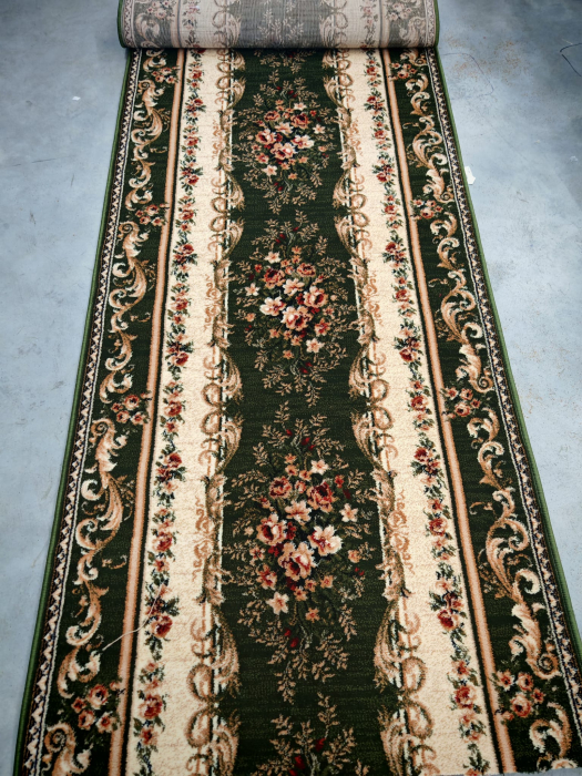 Traversa Covor, Lotos 535, Verde, Latime 100 cm, Diverse Lungimi [8]