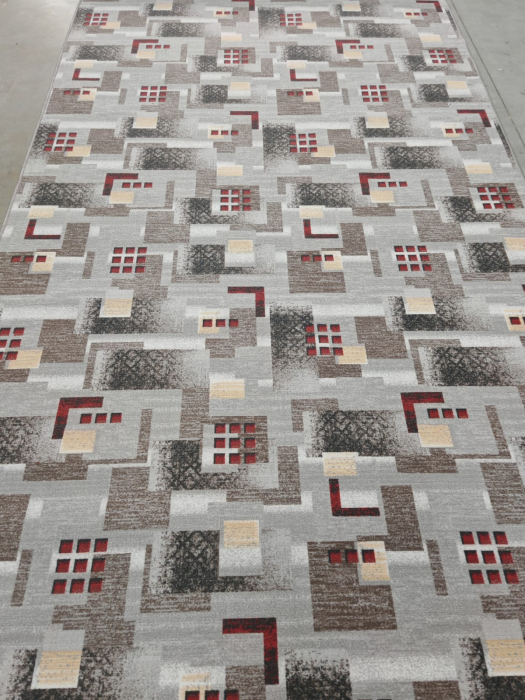 Traversa Model Print Zara 01611 Geometric,Suport Pasla, Latime 200 cm [4]