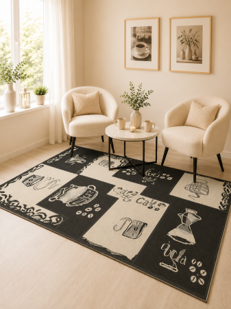 Covoare Bucatarie - Covor Antiderapant Pentru Bucatarie, Flex 950-80, Gri, Diverse Dimensiuni