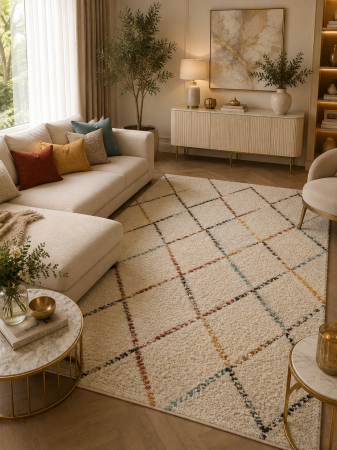 REDUCERI - Covor Belgian, Gent 51308, Multicolor, Diverse Dimensiuni