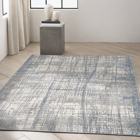 Covor Calvin Klein CK950, Albastru/ Gri, Diverse Dimensiuni [5]