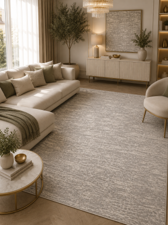 Covoare Premium - Covor Calvin Klein ECH03, Gri, Diverse Dimensiuni