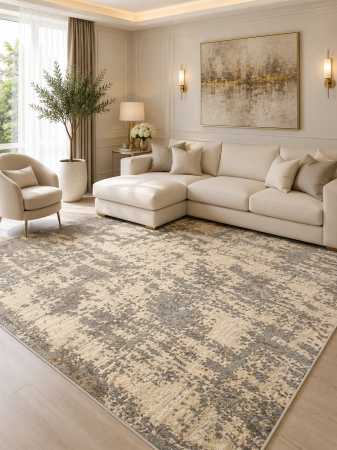 COVOARE - Covor Modern, Anny 33002, Crem,Diverse Dimensiuni