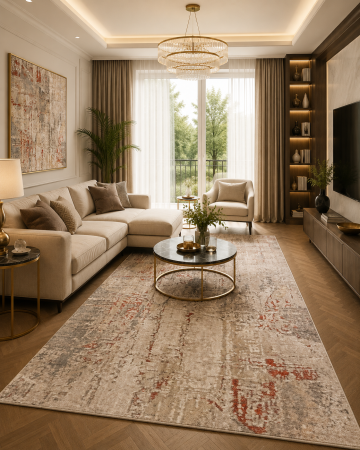 COVOARE - Covor Modern, Anny 33018, Crem, Diverse Dimensiuni