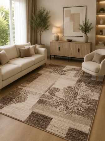 COVOARE - Covor Modern, Cappuccino 16009, Maro, Diverse Dimensiuni