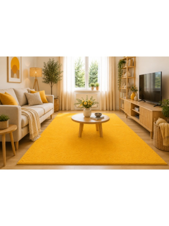 Covoare Moderne si Geometrice - Covor Modern, Kolibri 11000/150, Galben, Diverse Dimensiuni, 2200 gr/mp