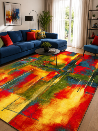 Covoare Living - Covor Modern, Kolibri Abstract 11023, Diverse Dimensiuni, 2200 gr/mp